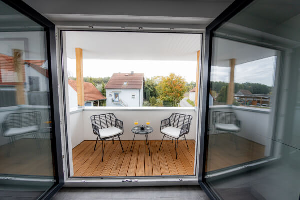 Balkon Apartment Bird - Herzogenaurach
