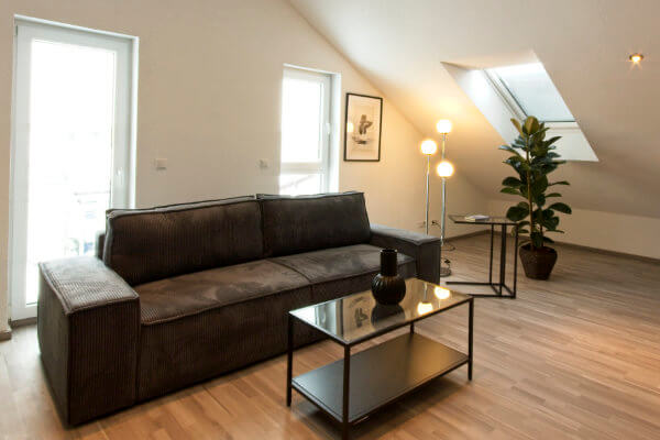 Bequemes Schlafsofa - Ferienwohnung Rheinfelden (Baden) - BONNYSTAY