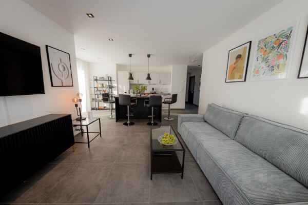 Holiday flat with SMART TV and WLAN for rent