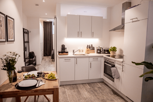 Ferienwohnung mit voll ausgestatteter Küche - BONNYSTAY