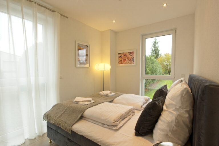 Bedroom with darkening option in Rheinfelden