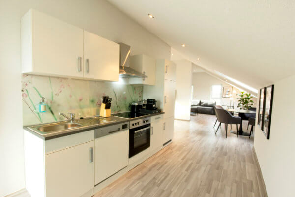 Fully equipped kitchen in holiday flat - 4 persons - Rheinfelden (Baden)
